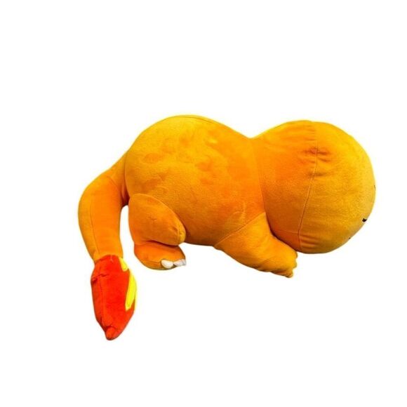Pokemon Sleeping Orange Charmander Plush Toy Medium 23” - Picture 3 of 11